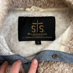 STS Ranchwear Cream Sherpa Jacket
